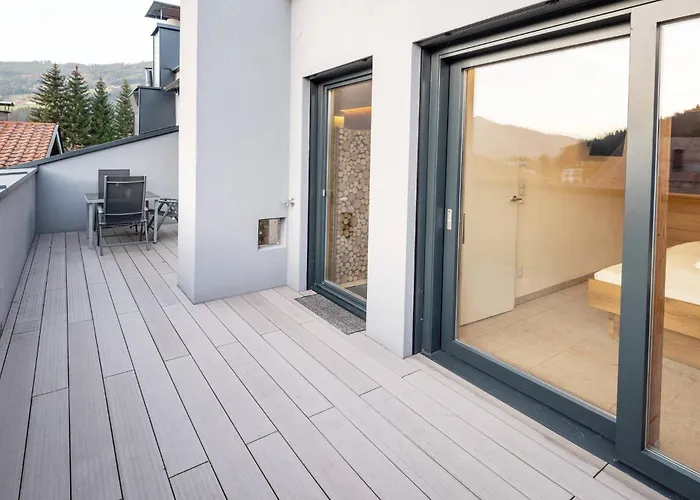 公寓 Poellmuehle Penthouse By Alpine Host Helpers 蒂罗尔-基希贝格
